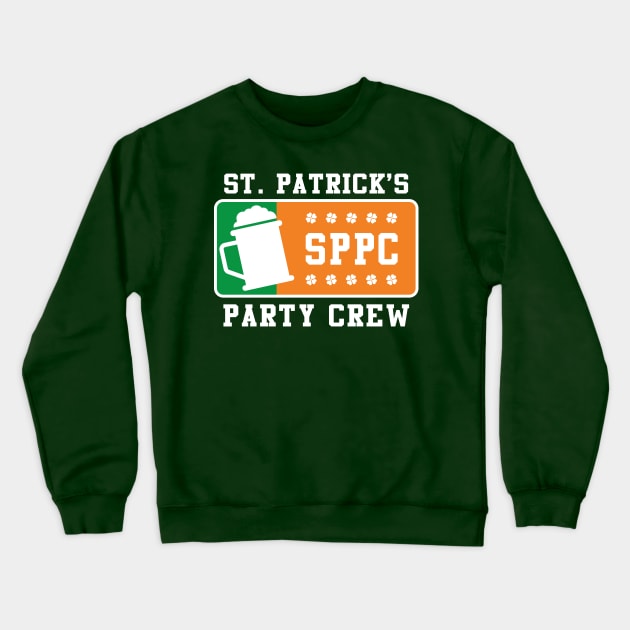 St. Patrick's Party Crew | Saint Patricks Day Crewneck Sweatshirt by shirtonaut